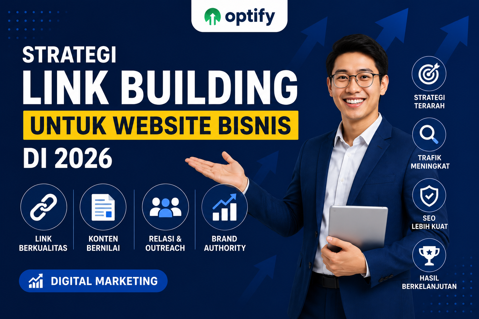 Strategi Link Building untuk Website Bisnis di 2026