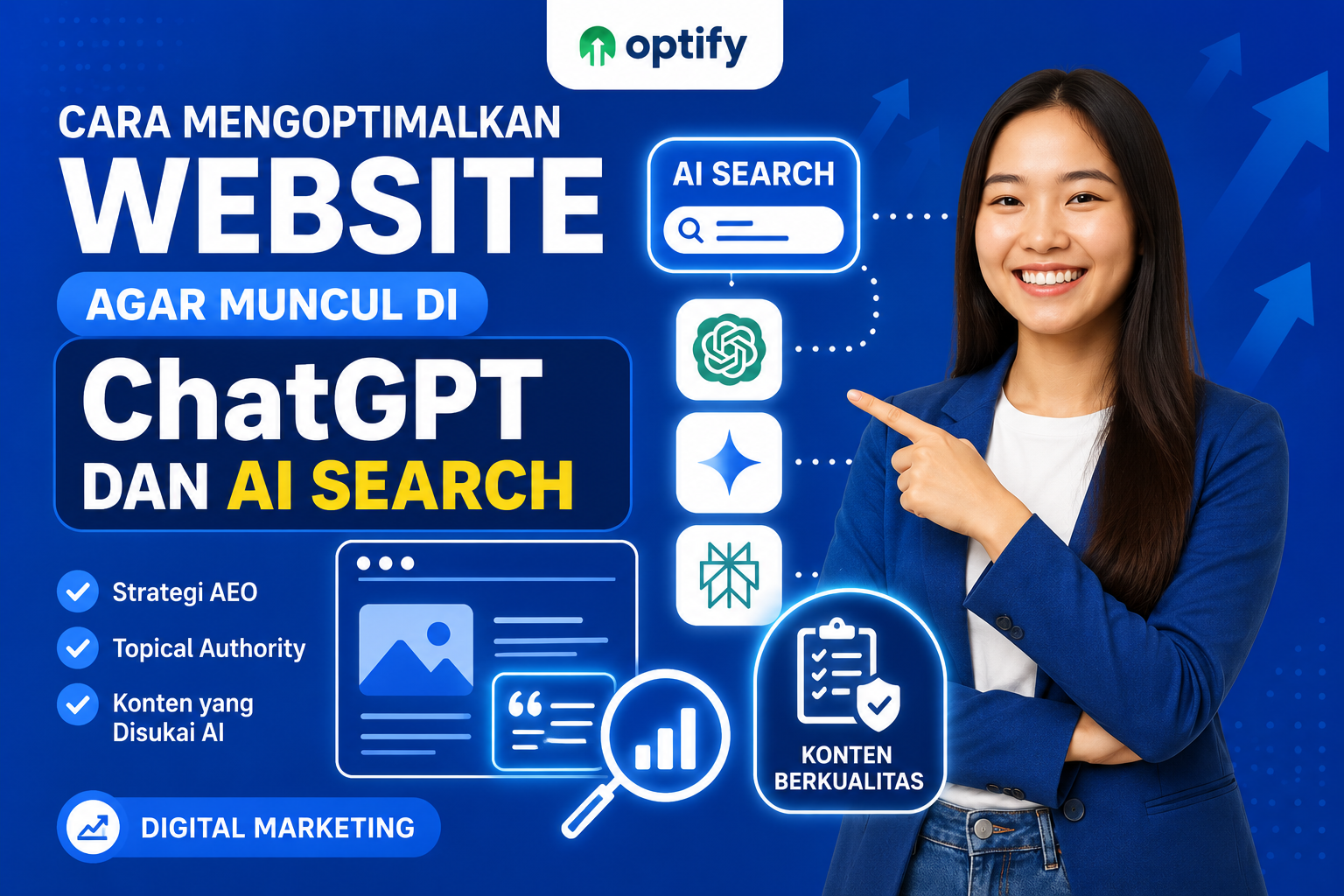 Cara Mengoptimalkan Website Agar Muncul di ChatGPT dan AI Search